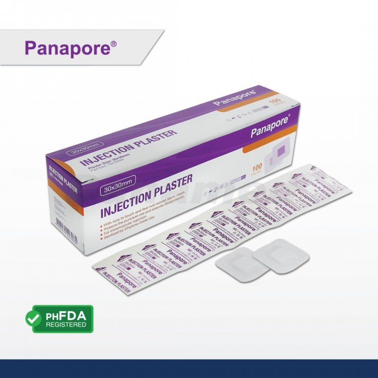 Panapore Injection Plaster (sold by box of 100s) Panapore Injection Plaster (sold by box of 100s)